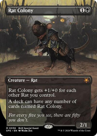 Rat Colony (Borderless) (Special Guests) Near Mint