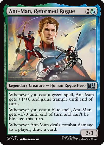 Ant-Man, Reformed Rogue (Marvel Super Heroes) Near Mint Foil