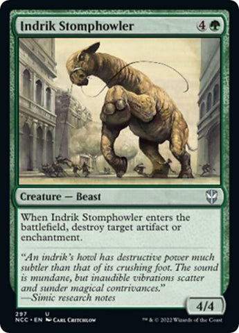 Indrik Stomphowler (Commander: Streets of New Capenna) Near Mint