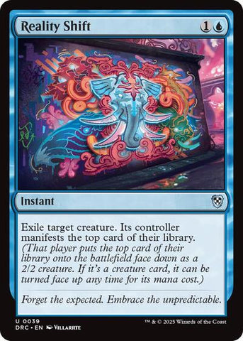 Reality Shift (Commander: Aetherdrift) Near Mint
