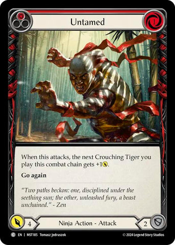 Untamed (Red) [MST185] (Part the Mistveil)  Rainbow Foil