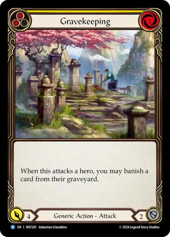 Gravekeeping (Yellow) [MST201] (Part the Mistveil)