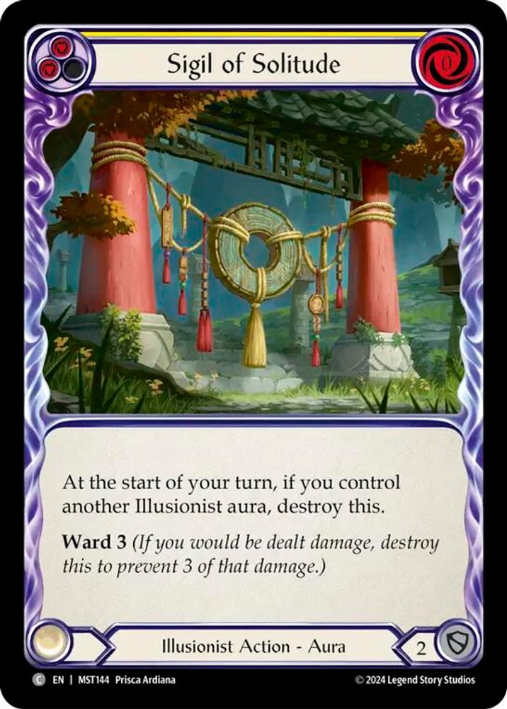 Sigil of Solitude (Yellow)