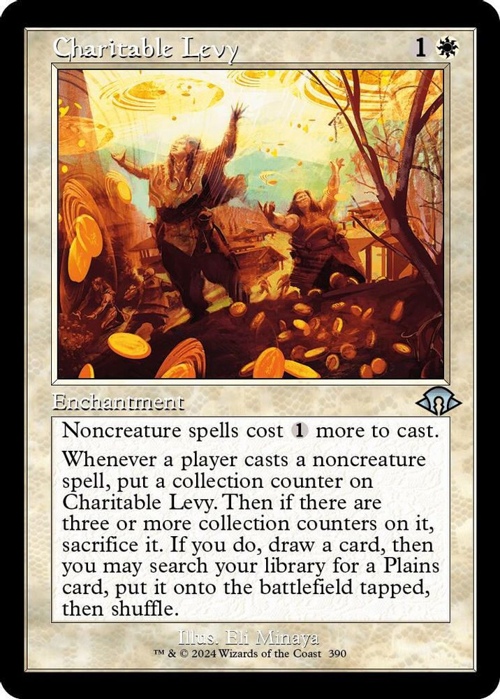 Charitable Levy (Retro Frame)