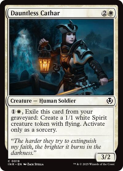 Dauntless Cathar (Innistrad Remastered) Near Mint Foil