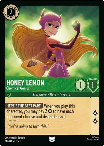 Honey Lemon - Chemical Genius (Azurite Sea) Near Mint