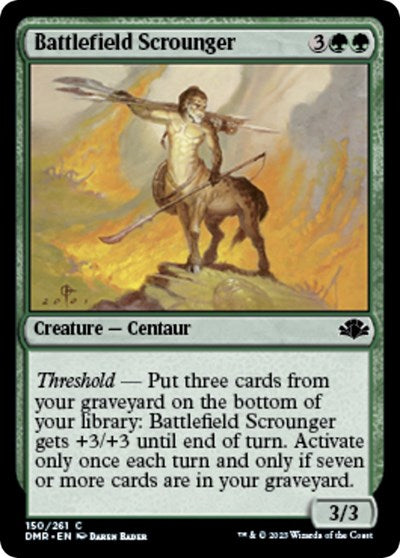 Battlefield Scrounger (Dominaria Remastered) Near Mint Foil