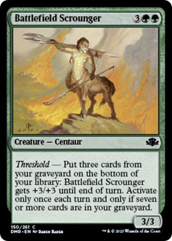 Battlefield Scrounger (Dominaria Remastered) Near Mint Foil
