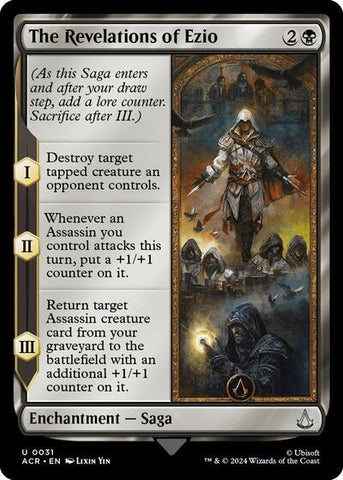 The Revelations of Ezio (Universes Beyond: Assassin's Creed) Near Mint Foil
