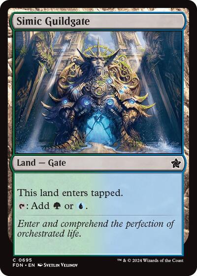 Simic Guildgate (Foundations) Near Mint