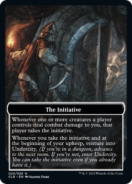 The Initiative / Undercity Double-sided Token (Commander Legends: Battle for Baldur's Gate) Near Mint Foil