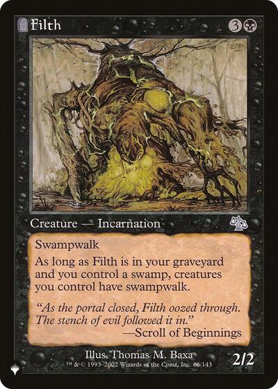 Filth (The List) Near Mint