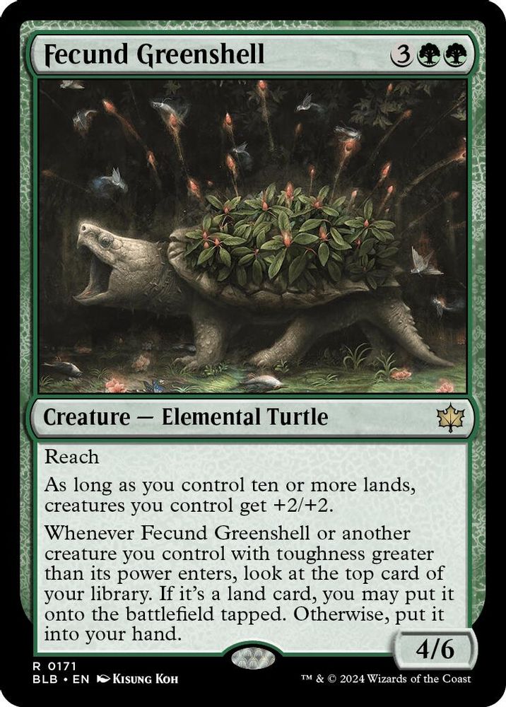 Fecund Greenshell