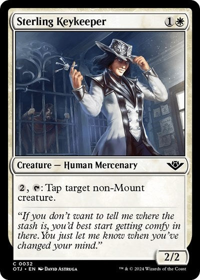 Sterling Keykeeper (Outlaws of Thunder Junction) Near Mint Foil