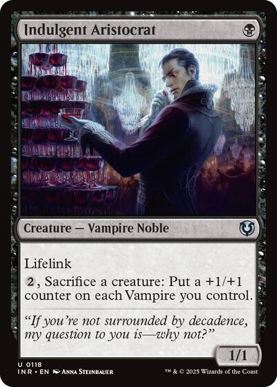 Indulgent Aristocrat (Innistrad Remastered) Near Mint