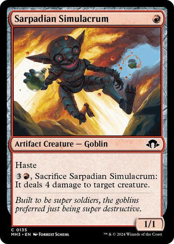 Sarpadian Simulacrum (Modern Horizons 3) Near Mint Foil