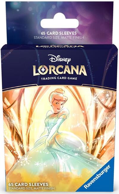 Disney Lorcana Card Sleeves Cinderella (65-Pack) (Ravensburger) New