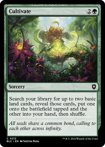 Cultivate (Commander: Bloomburrow) Near Mint