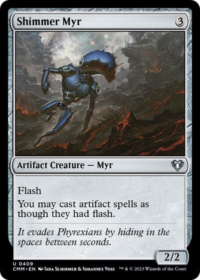 Shimmer Myr (Commander Masters) Near Mint