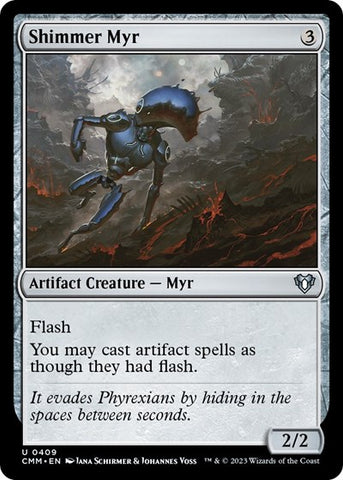 Shimmer Myr (Commander Masters) Near Mint