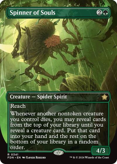 Spinner of Souls (Borderless) (Foundations) Near Mint