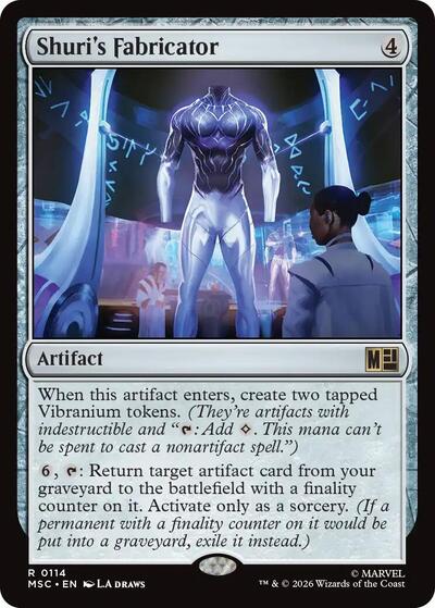 Shuri's Fabricator (Commander: Marvel Super Heroes) Near Mint