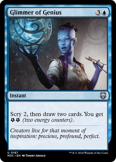 Glimmer of Genius (Commander: Modern Horizons 3) Near Mint