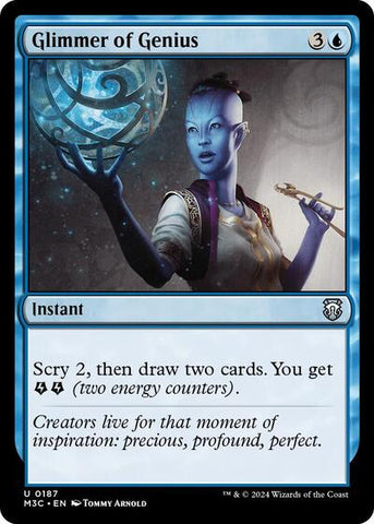 Glimmer of Genius (Commander: Modern Horizons 3) Near Mint