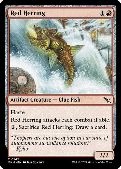 Red Herring (Murders at Karlov Manor) Near Mint Foil