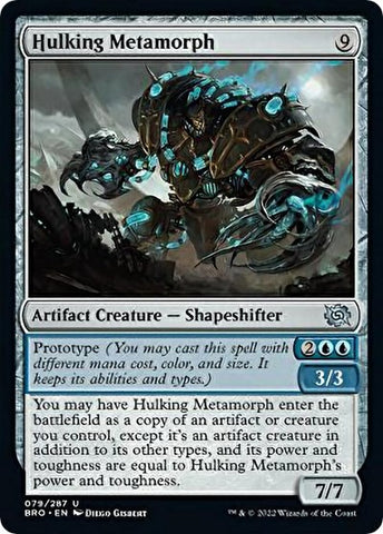 Hulking Metamorph (The Brothers' War) Near Mint