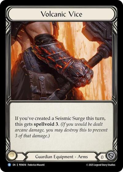 Volcanic Vice (Compendium of Rathe) Near Mint
