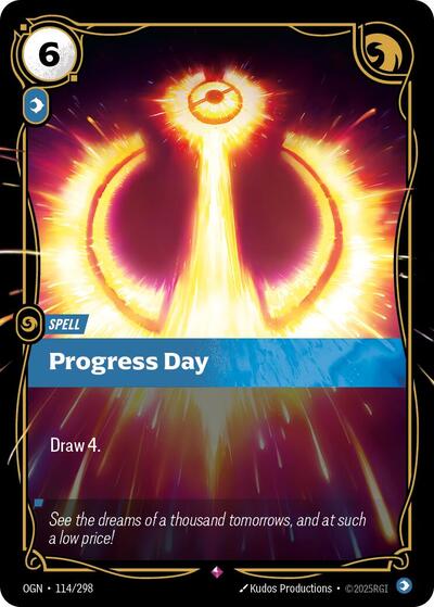 Progress Day (Origins) Near Mint Foil