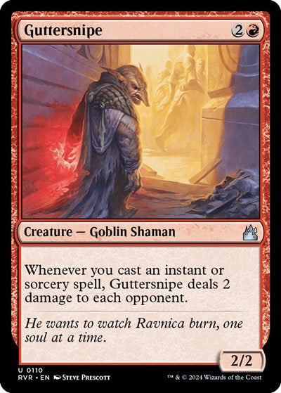 Guttersnipe (Ravnica Remastered) Near Mint