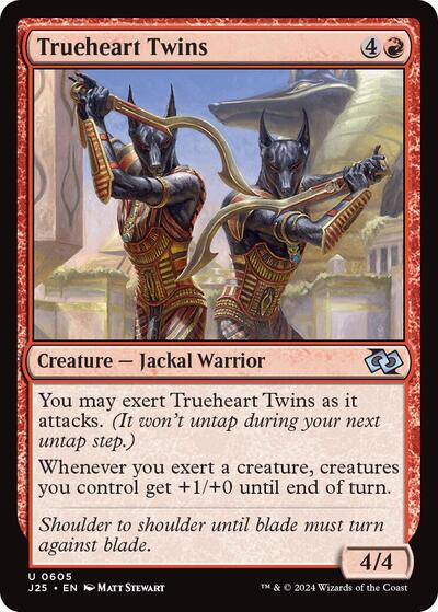Trueheart Twins (Foundations Jumpstart) Near Mint