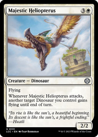Majestic Heliopterus (Commander: The Lost Caverns of Ixalan) Near Mint