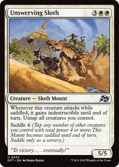 Unswerving Sloth (Aetherdrift) Near Mint