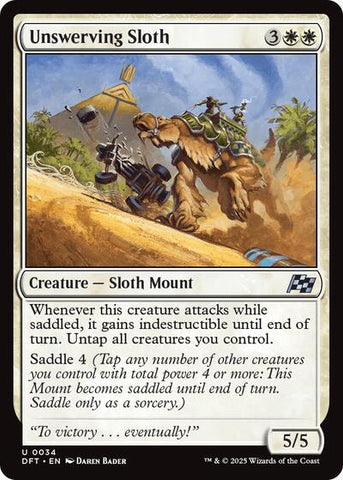 Unswerving Sloth (Aetherdrift) Near Mint
