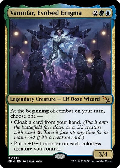 Vannifar, Evolved Enigma (Murders at Karlov Manor) Light Play Foil