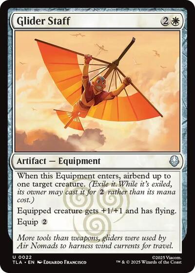 Glider Staff (Avatar: The Last Airbender) Near Mint