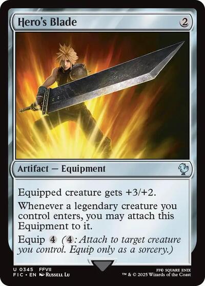 Hero's Blade (Commander: FINAL FANTASY) Near Mint
