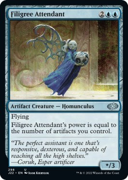 Filigree Attendant (Jumpstart 2022) Near Mint