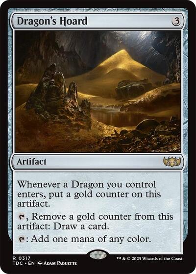 Dragon's Hoard (Commander: Tarkir: Dragonstorm) Near Mint