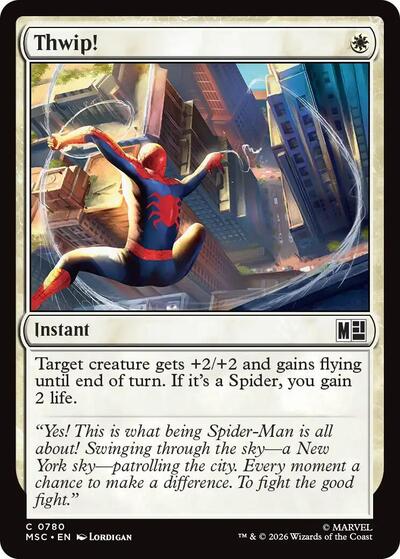 Thwip! (Commander: Marvel Super Heroes) Near Mint Foil