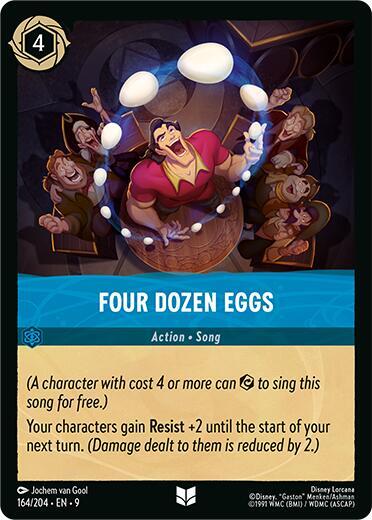 Four Dozen Eggs (Fabled) Near Mint Cold Foil