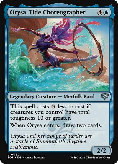 Orysa, Tide Choreographer (Secrets of Strixhaven) Near Mint Foil