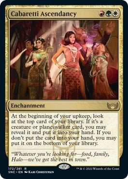 Cabaretti Ascendancy (Streets of New Capenna) Near Mint Foil
