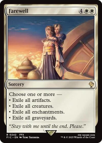 Farewell (Commander: FINAL FANTASY) Near Mint