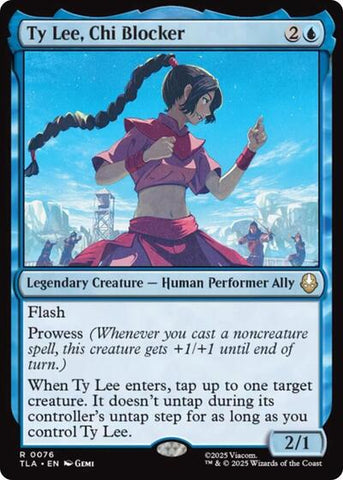 Ty Lee, Chi Blocker (Avatar: The Last Airbender) Near Mint Foil