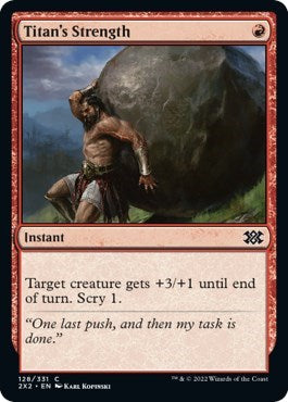 Titan's Strength (Double Masters 2022) Near Mint