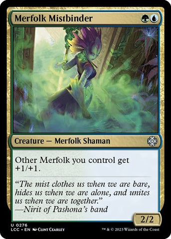 Merfolk Mistbinder (Commander: The Lost Caverns of Ixalan) Near Mint